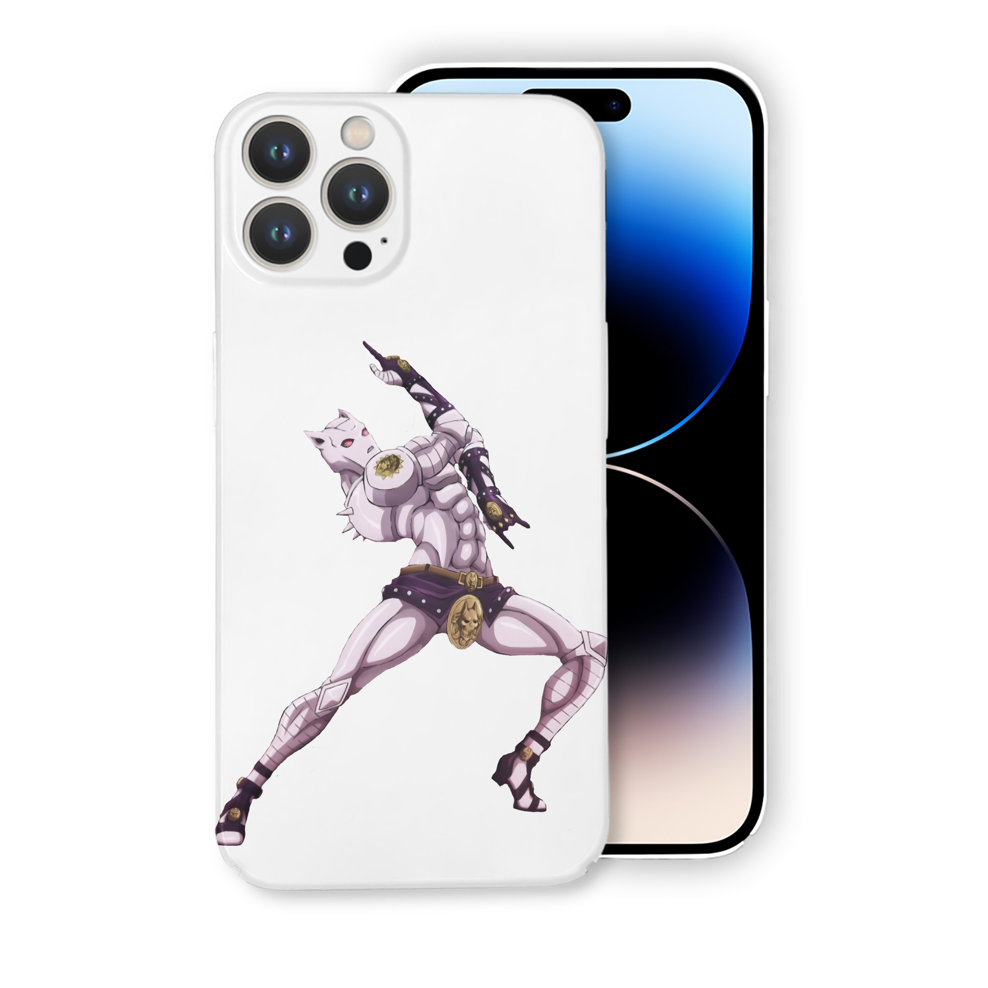 （画像用） ジョジョの奇妙な冒険 きら よしかげ JoJo's Bizarre Adventure Kira Yoshikage 【iPhone 14シリーズ対応】ハードケース